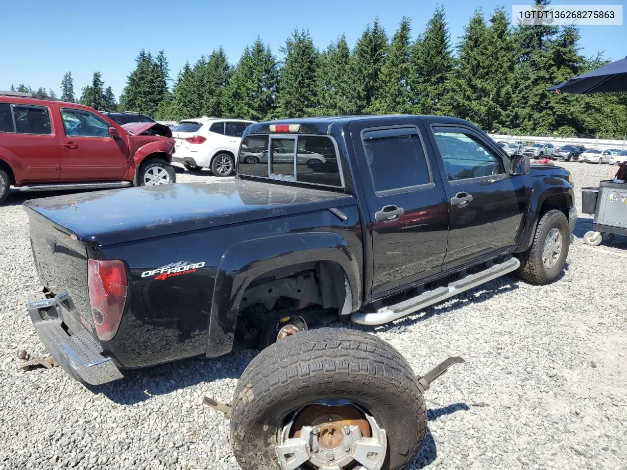 2006 GMC Canyon VIN: 1GTDT136268275863 Lot: 63062965
