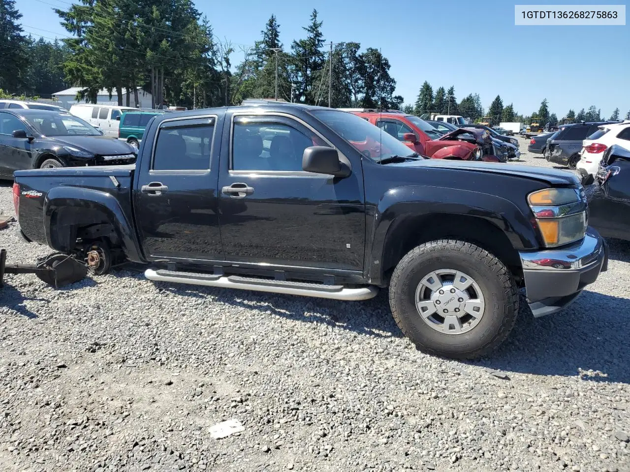 2006 GMC Canyon VIN: 1GTDT136268275863 Lot: 63062965