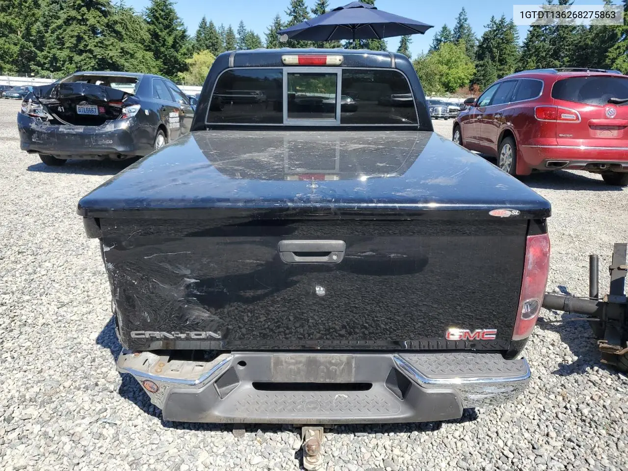 2006 GMC Canyon VIN: 1GTDT136268275863 Lot: 63062965