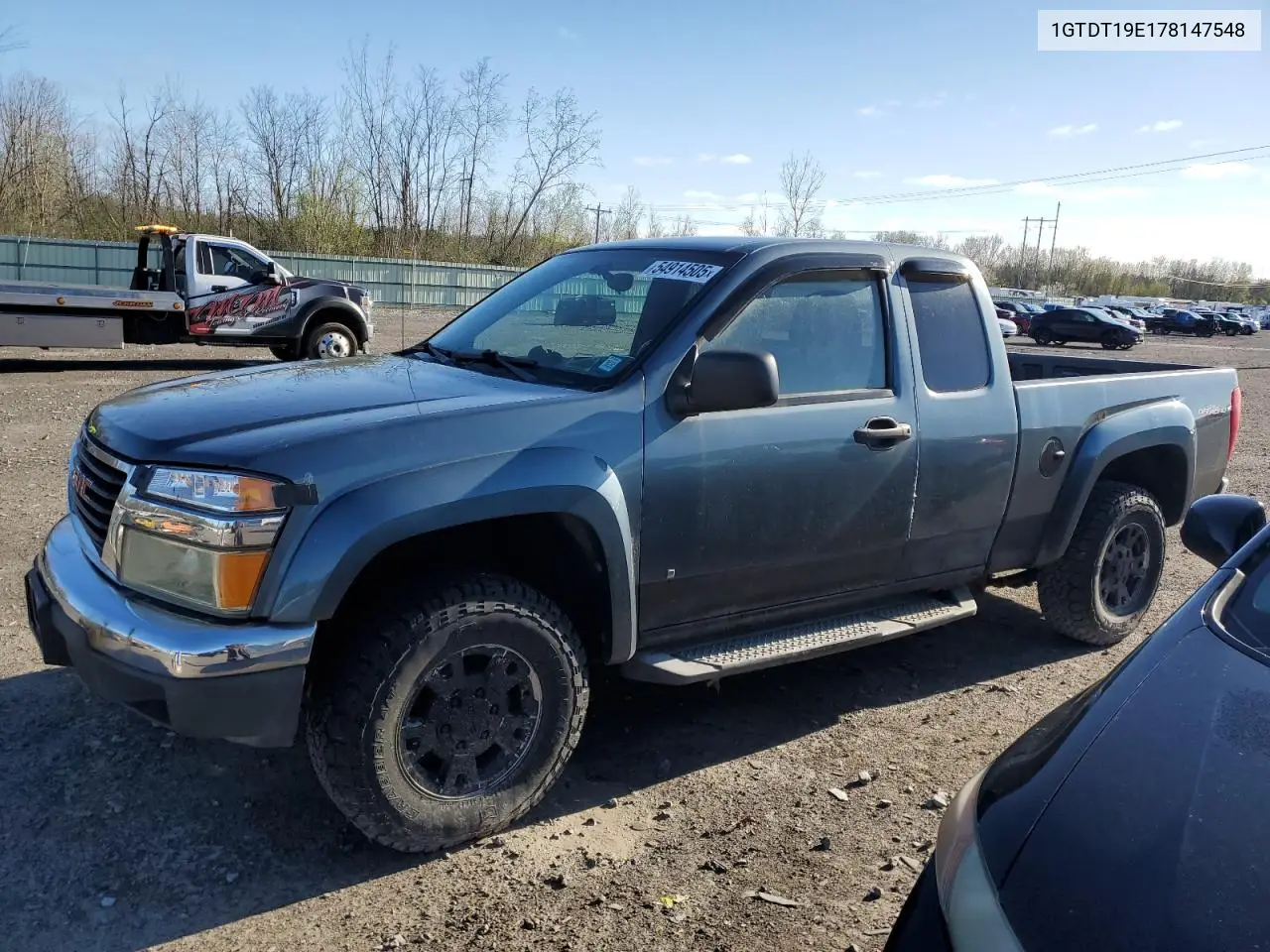 2007 GMC Canyon VIN: 1GTDT19E178147548 Lot: 54914505