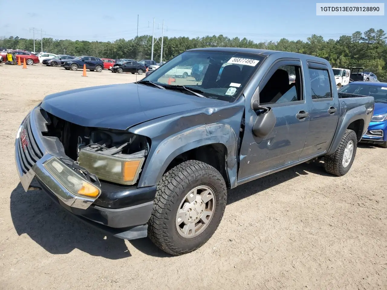 2007 GMC Canyon VIN: 1GTDS13E078128890 Lot: 56877495