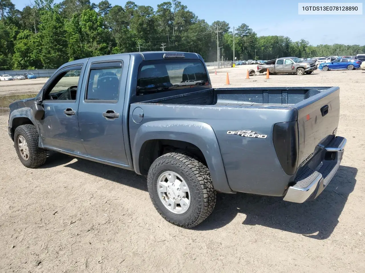 2007 GMC Canyon VIN: 1GTDS13E078128890 Lot: 56877495