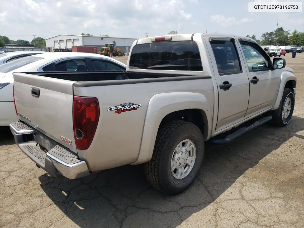 2007 GMC Canyon VIN: 1GTDT13E978196750 Lot: 62215425