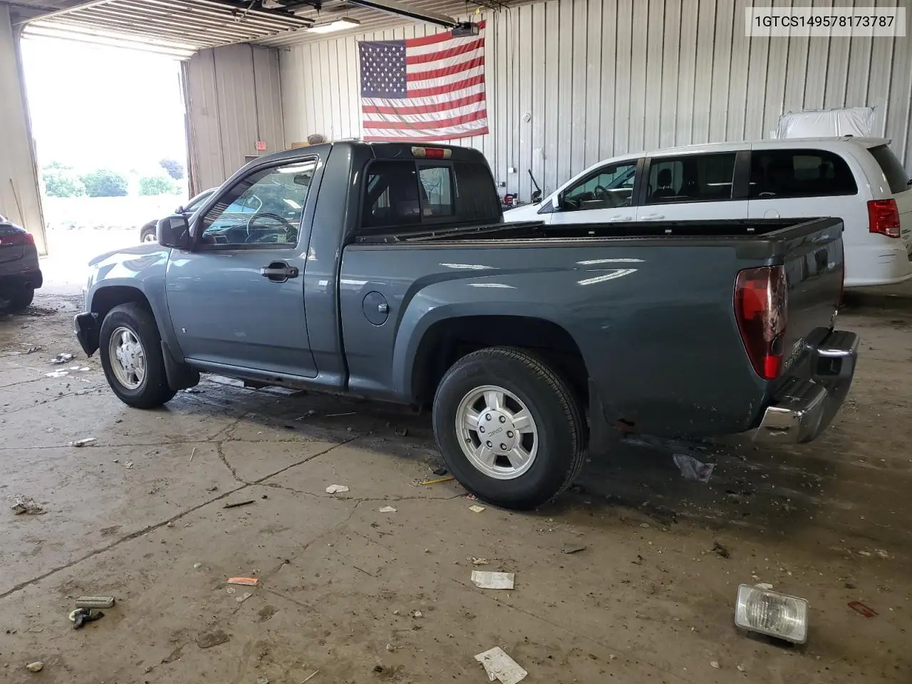 2007 GMC Canyon VIN: 1GTCS149578173787 Lot: 62486765