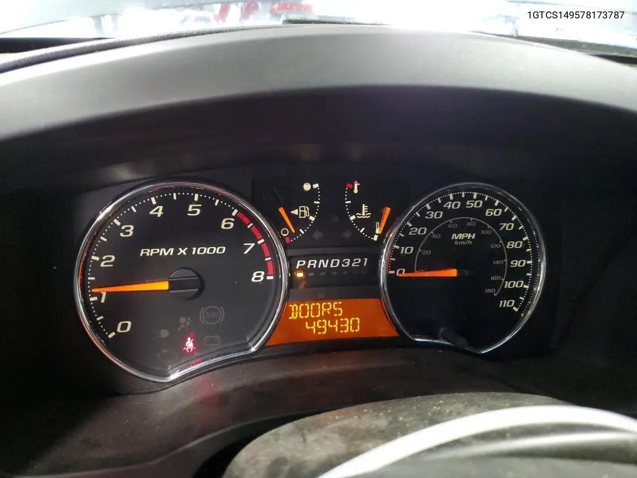2007 GMC Canyon VIN: 1GTCS149578173787 Lot: 62486765