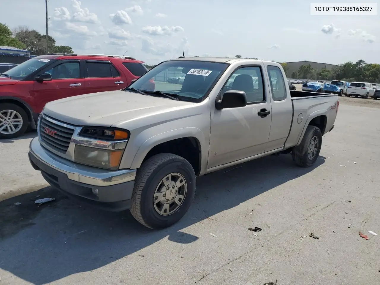 2008 GMC Canyon VIN: 1GTDT199388165327 Lot: 56152655