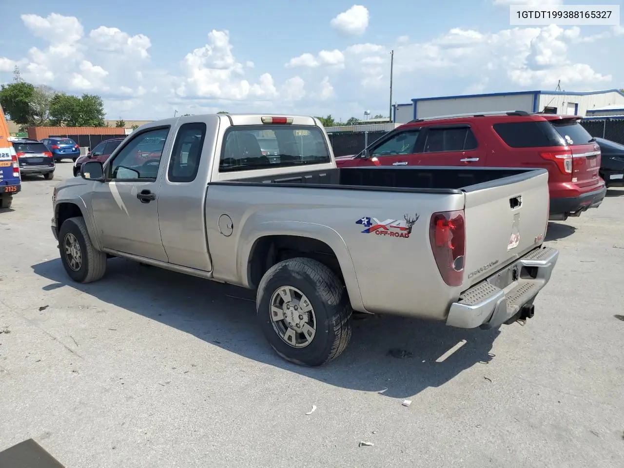 2008 GMC Canyon VIN: 1GTDT199388165327 Lot: 56152655