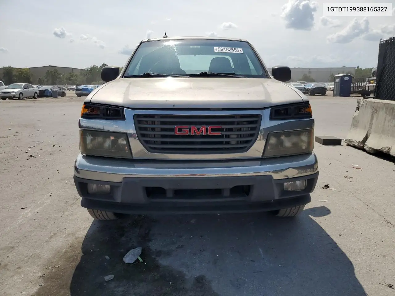 2008 GMC Canyon VIN: 1GTDT199388165327 Lot: 56152655