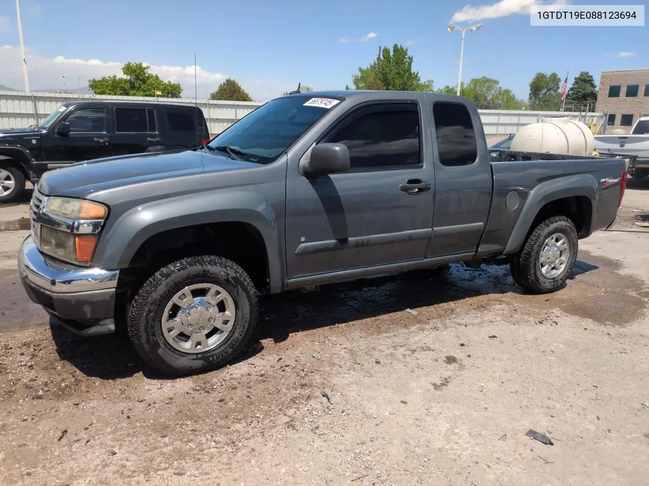 2008 GMC Canyon VIN: 1GTDT19E088123694 Lot: 56679745