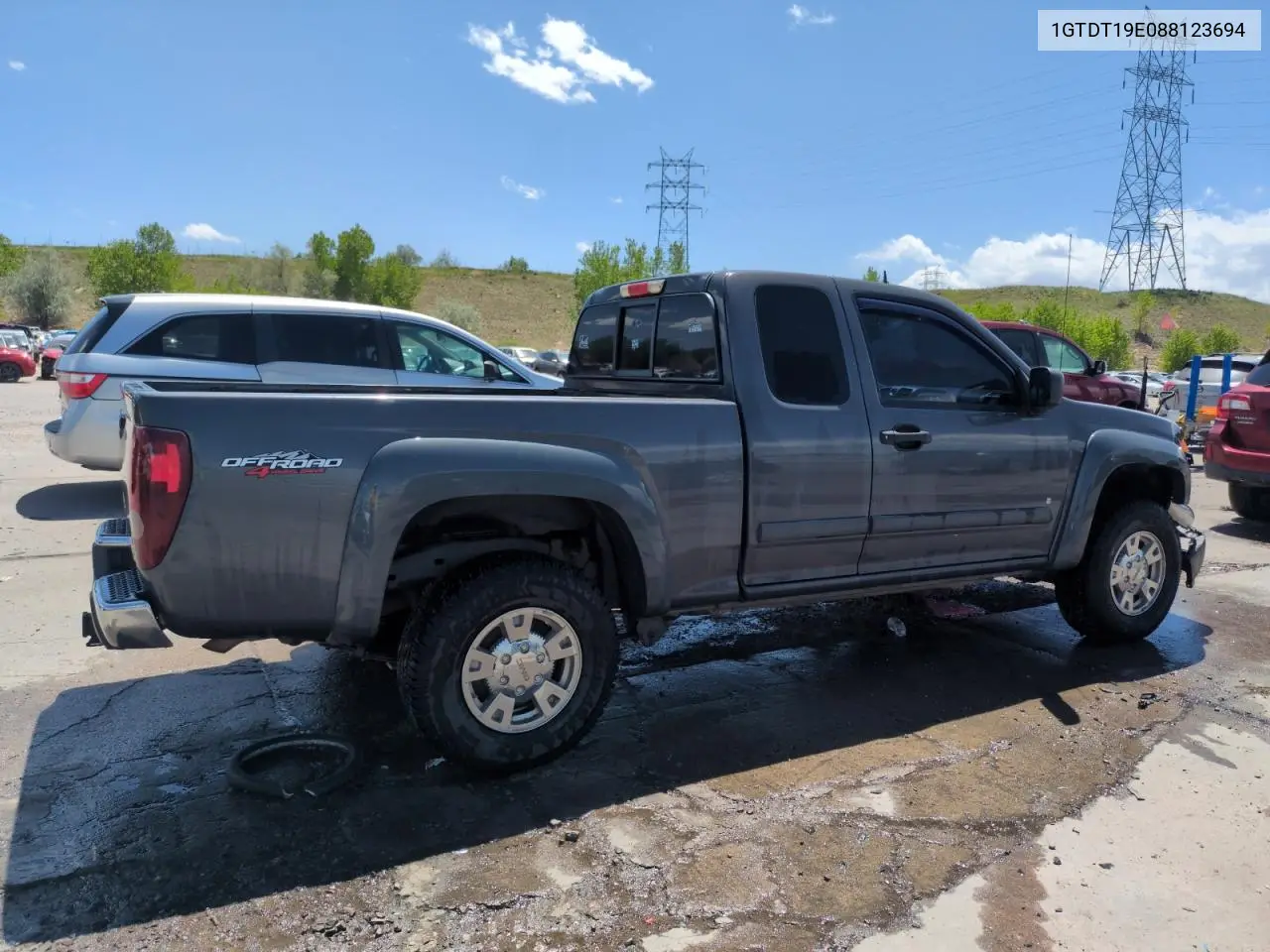 2008 GMC Canyon VIN: 1GTDT19E088123694 Lot: 56679745