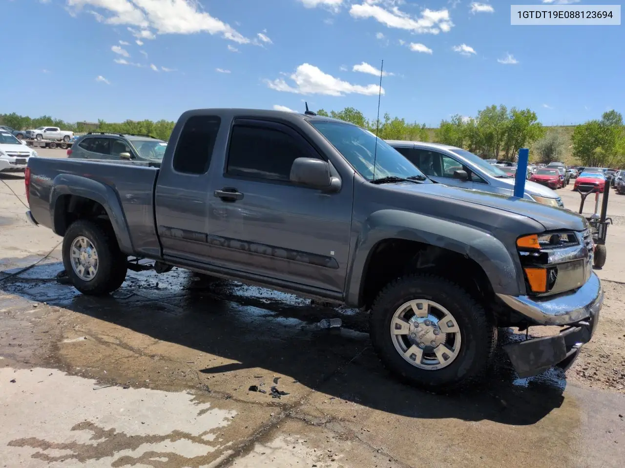 2008 GMC Canyon VIN: 1GTDT19E088123694 Lot: 56679745
