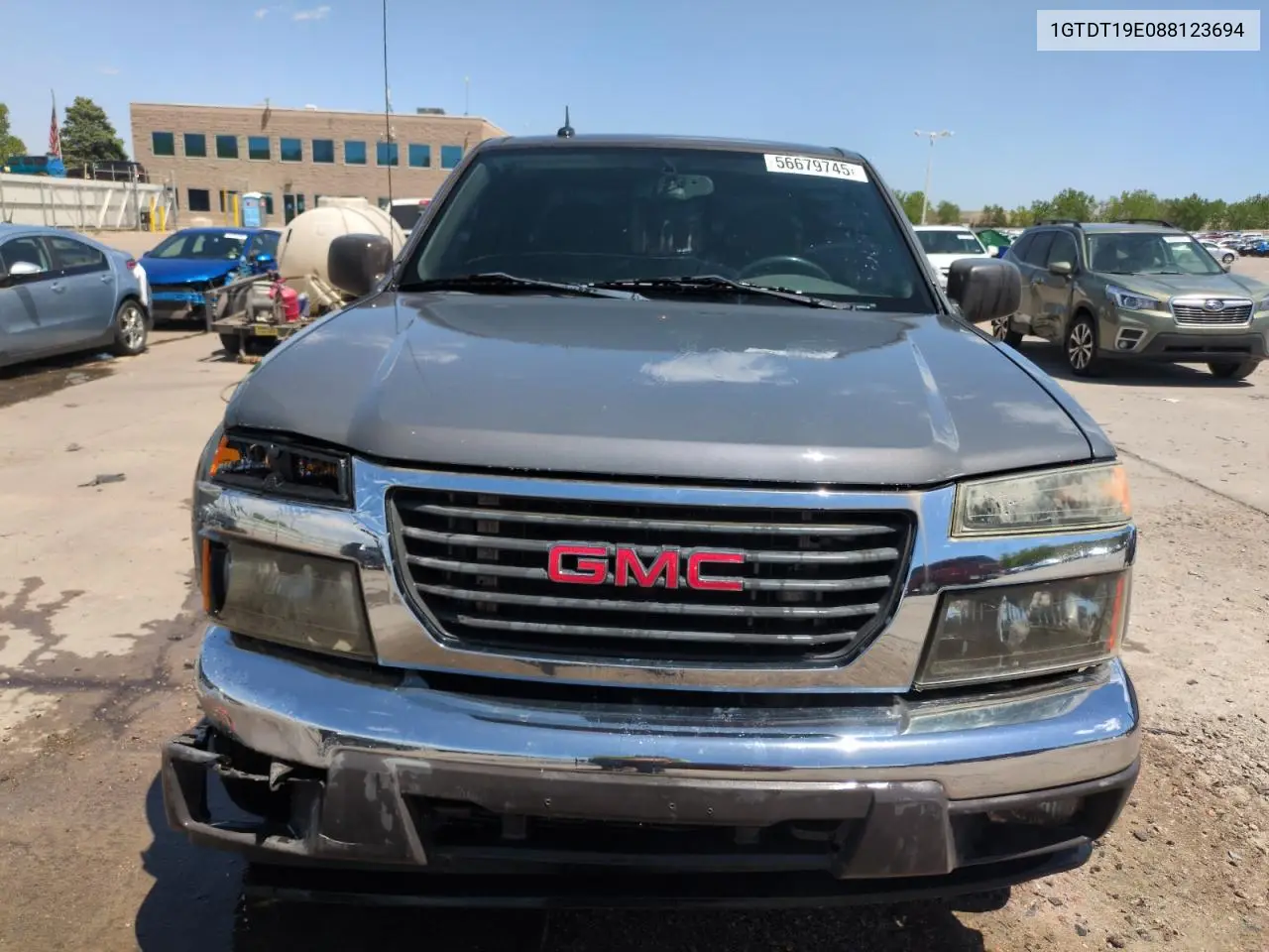 2008 GMC Canyon VIN: 1GTDT19E088123694 Lot: 56679745