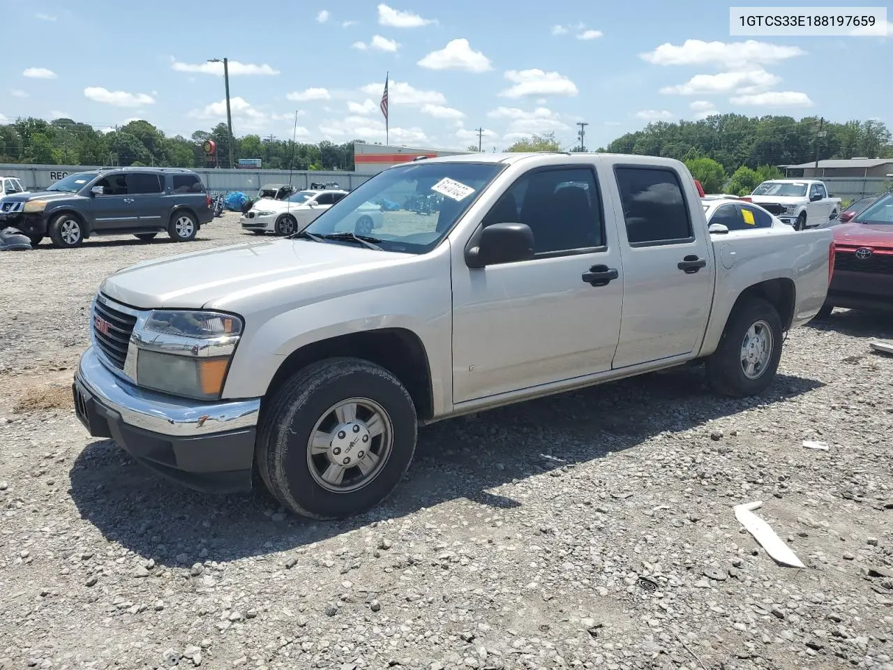 2008 GMC Canyon Sle VIN: 1GTCS33E188197659 Lot: 61470105