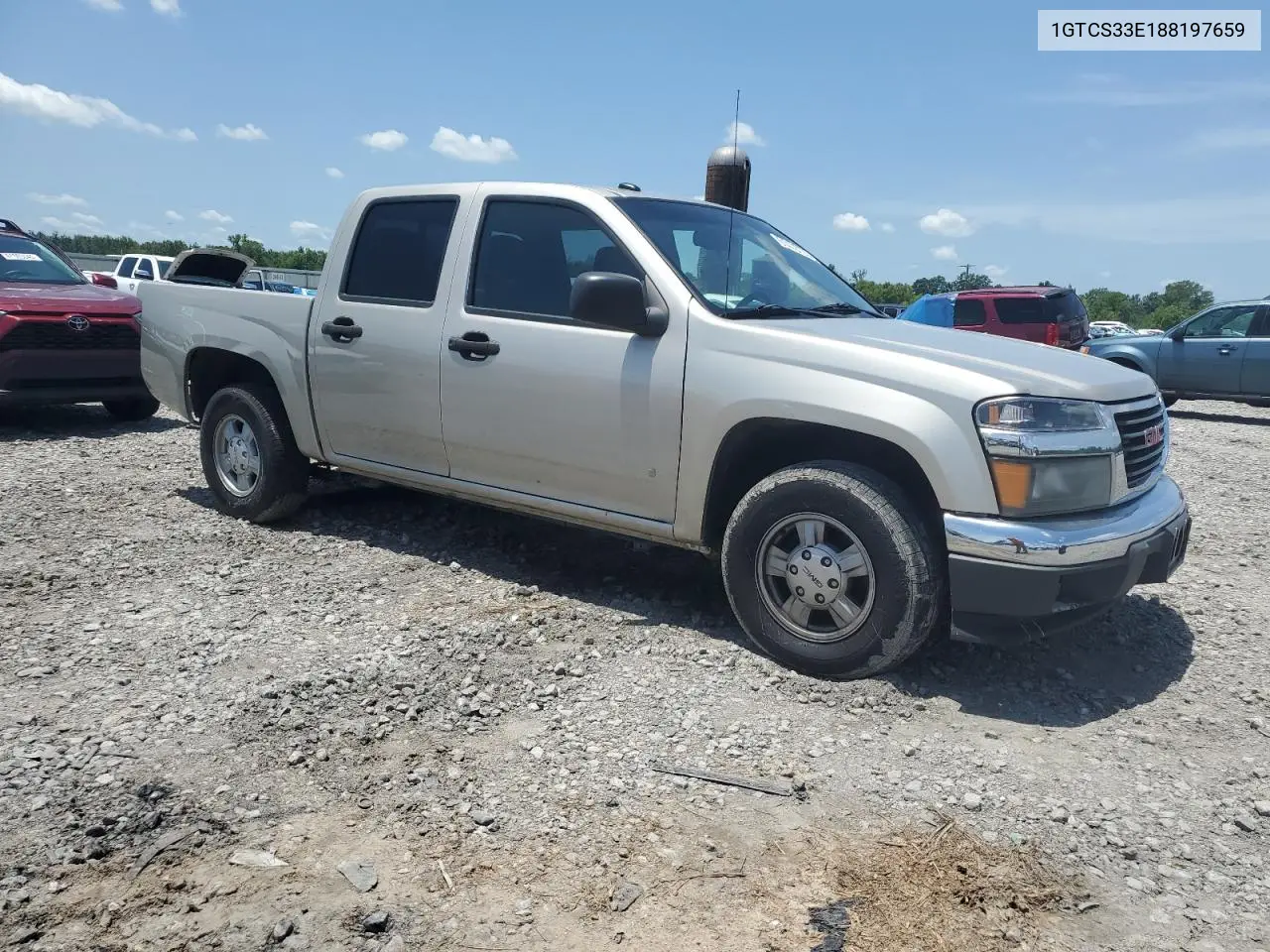 2008 GMC Canyon Sle VIN: 1GTCS33E188197659 Lot: 61470105