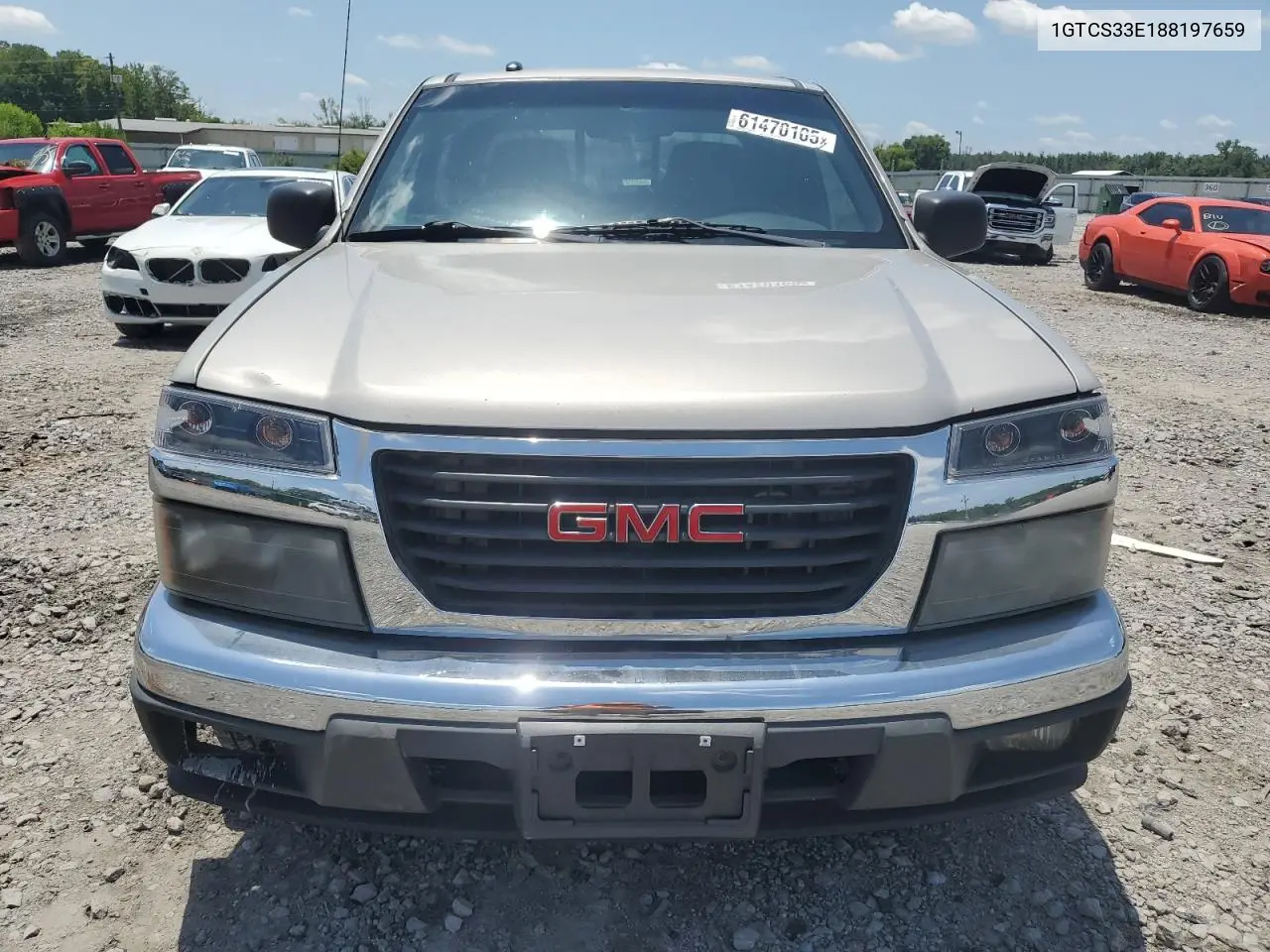 2008 GMC Canyon Sle VIN: 1GTCS33E188197659 Lot: 61470105