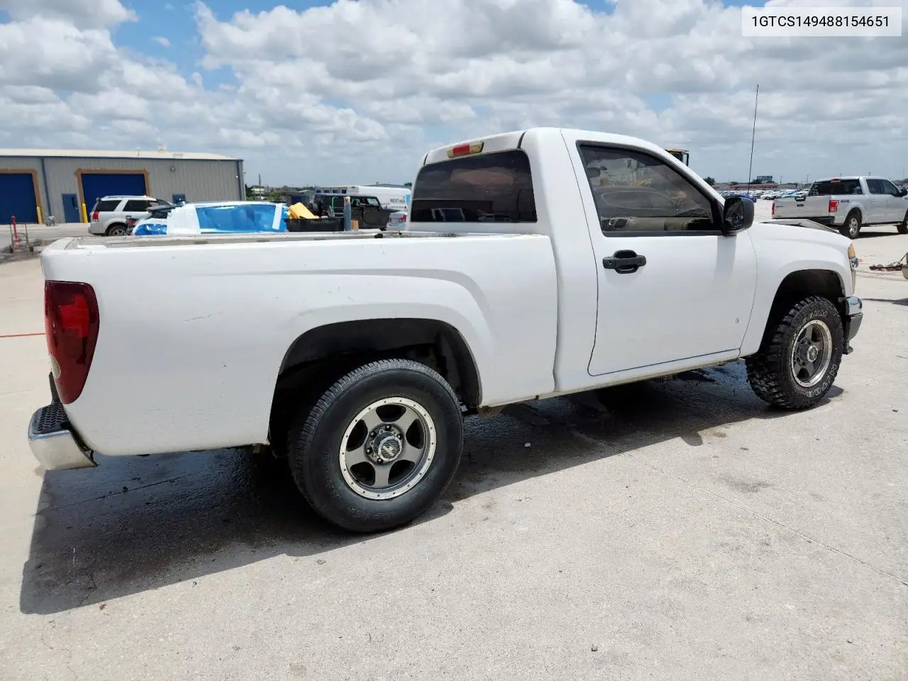 2008 GMC Canyon VIN: 1GTCS149488154651 Lot: 61549755