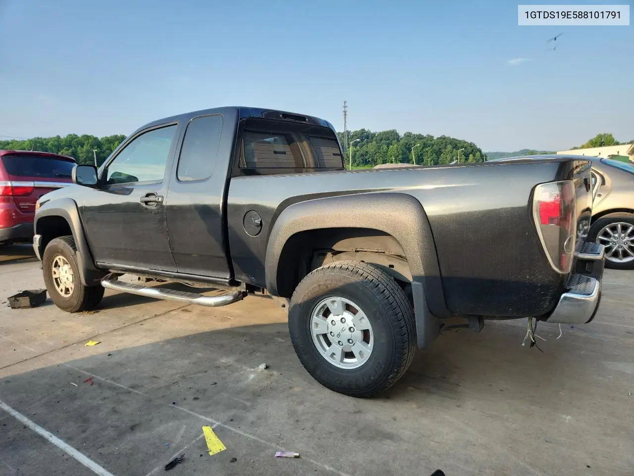 2008 GMC Canyon VIN: 1GTDS19E588101791 Lot: 62517135