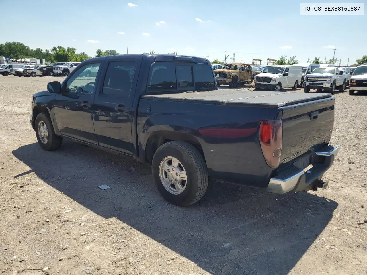 2008 GMC Canyon VIN: 1GTCS13EX88160887 Lot: 63314755
