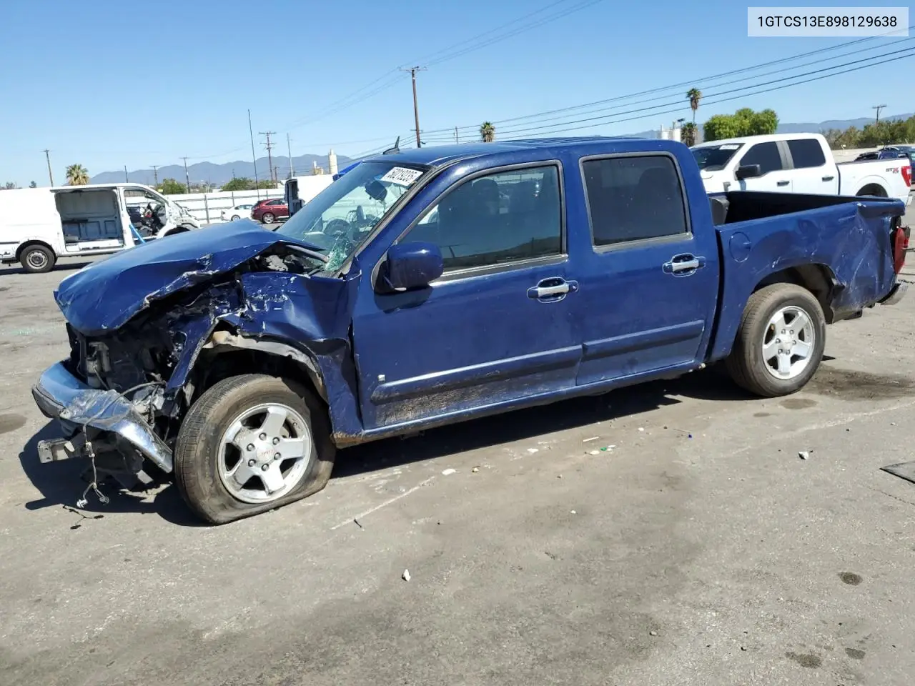 2009 GMC Canyon VIN: 1GTCS13E898129638 Lot: 50219235