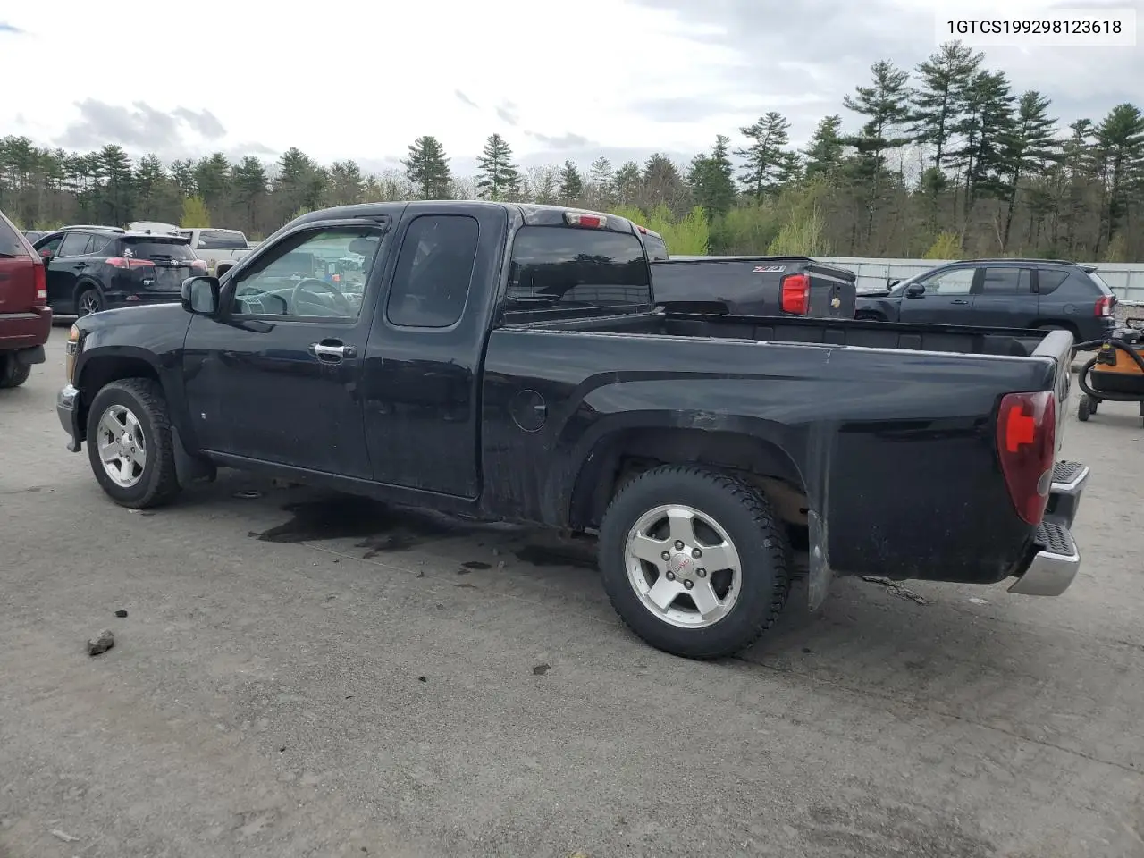 2009 GMC Canyon VIN: 1GTCS199298123618 Lot: 55890935
