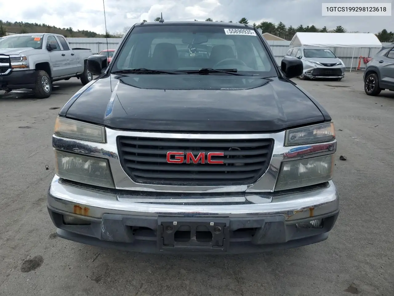 2009 GMC Canyon VIN: 1GTCS199298123618 Lot: 55890935