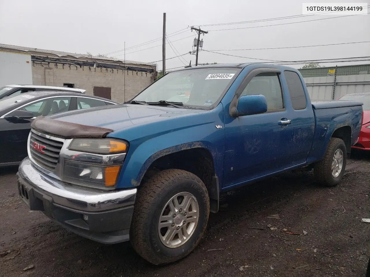 2009 GMC Canyon VIN: 1GTDS19L398144199 Lot: 56094035