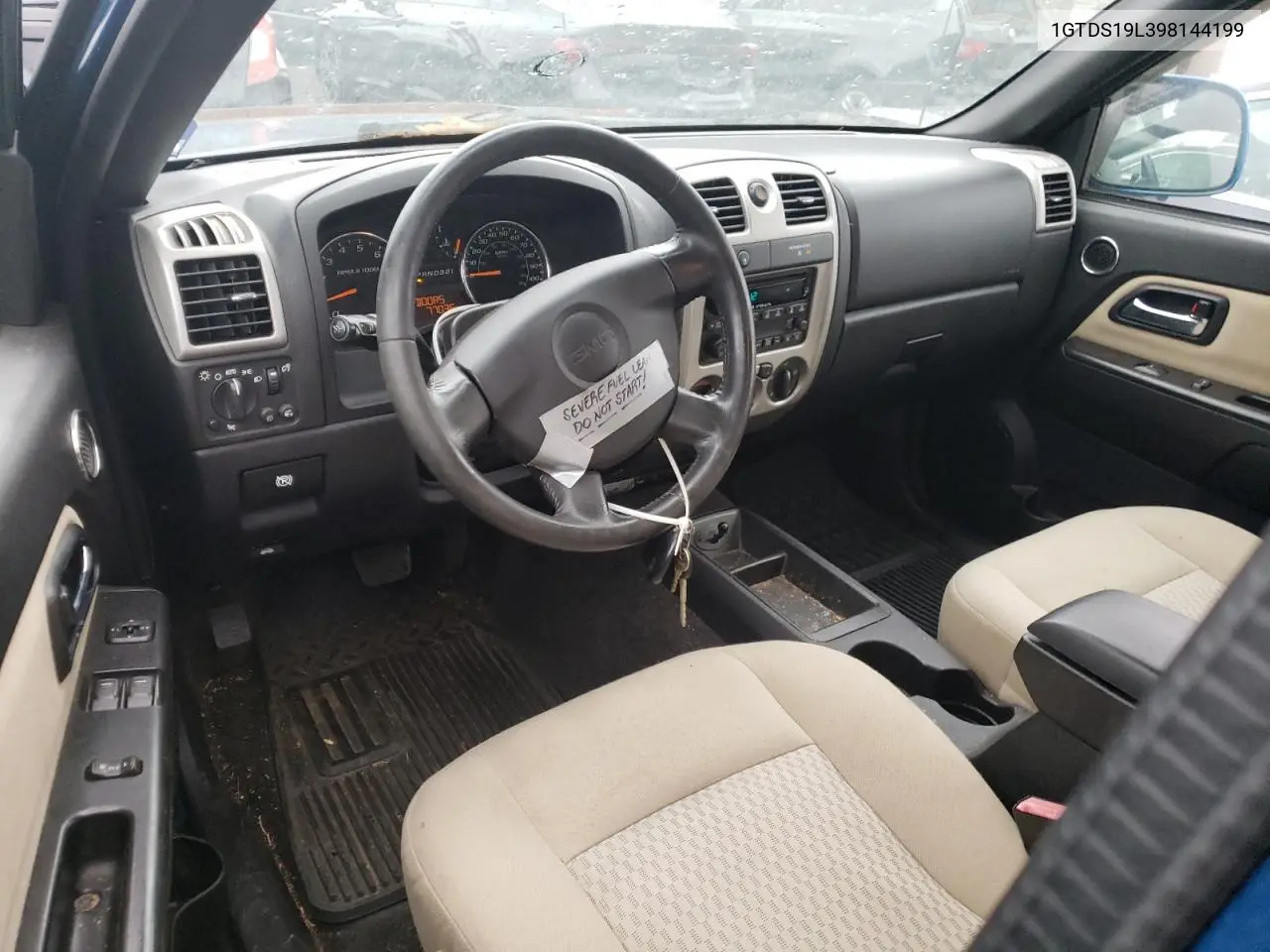2009 GMC Canyon VIN: 1GTDS19L398144199 Lot: 56094035