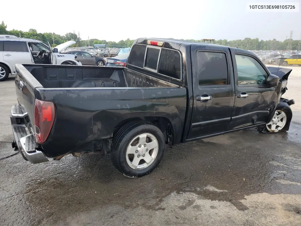 2009 GMC Canyon VIN: 1GTCS13E698105726 Lot: 59507125