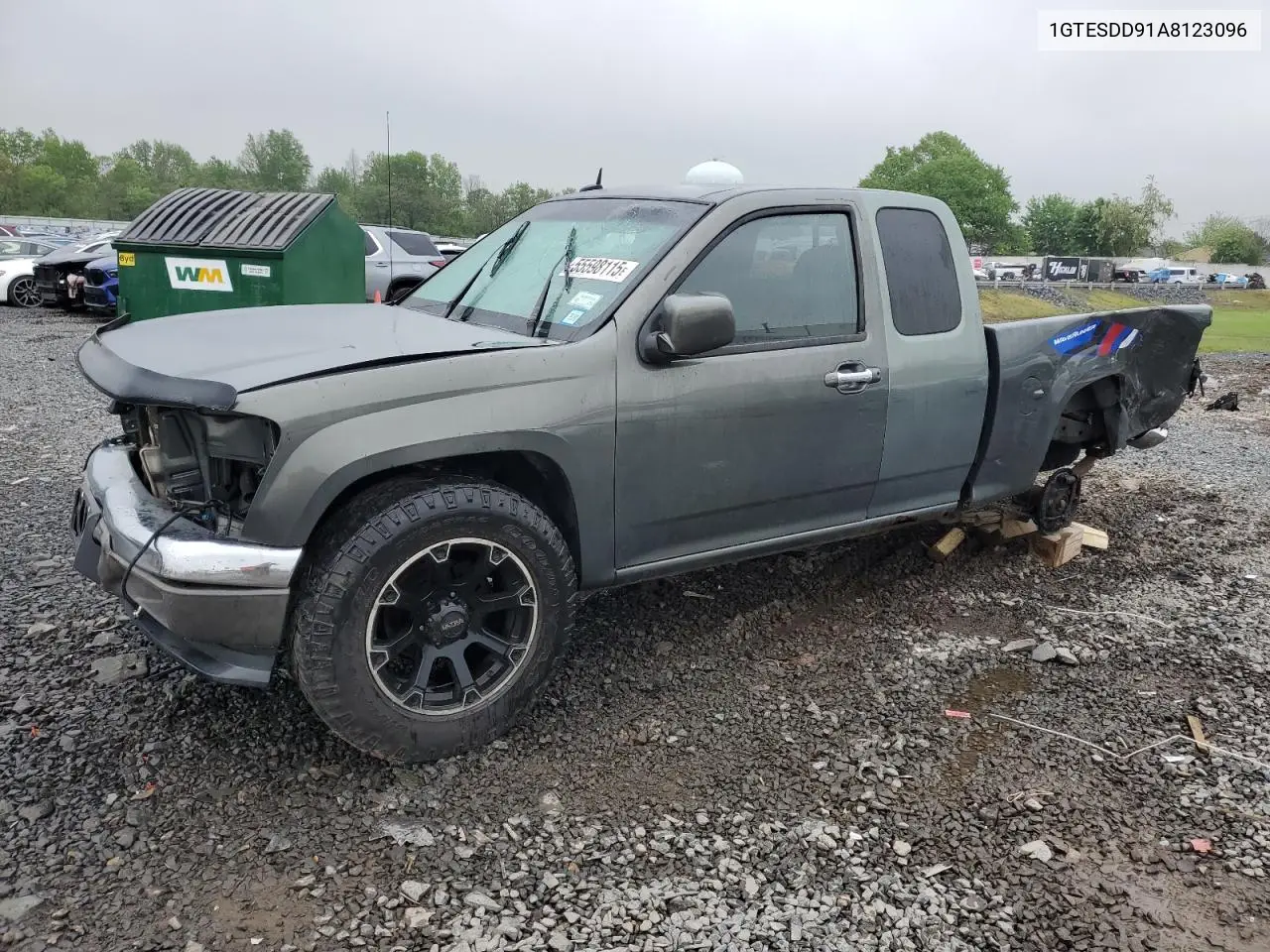 2010 GMC Canyon Sle-2 VIN: 1GTESDD91A8123096 Lot: 55598115