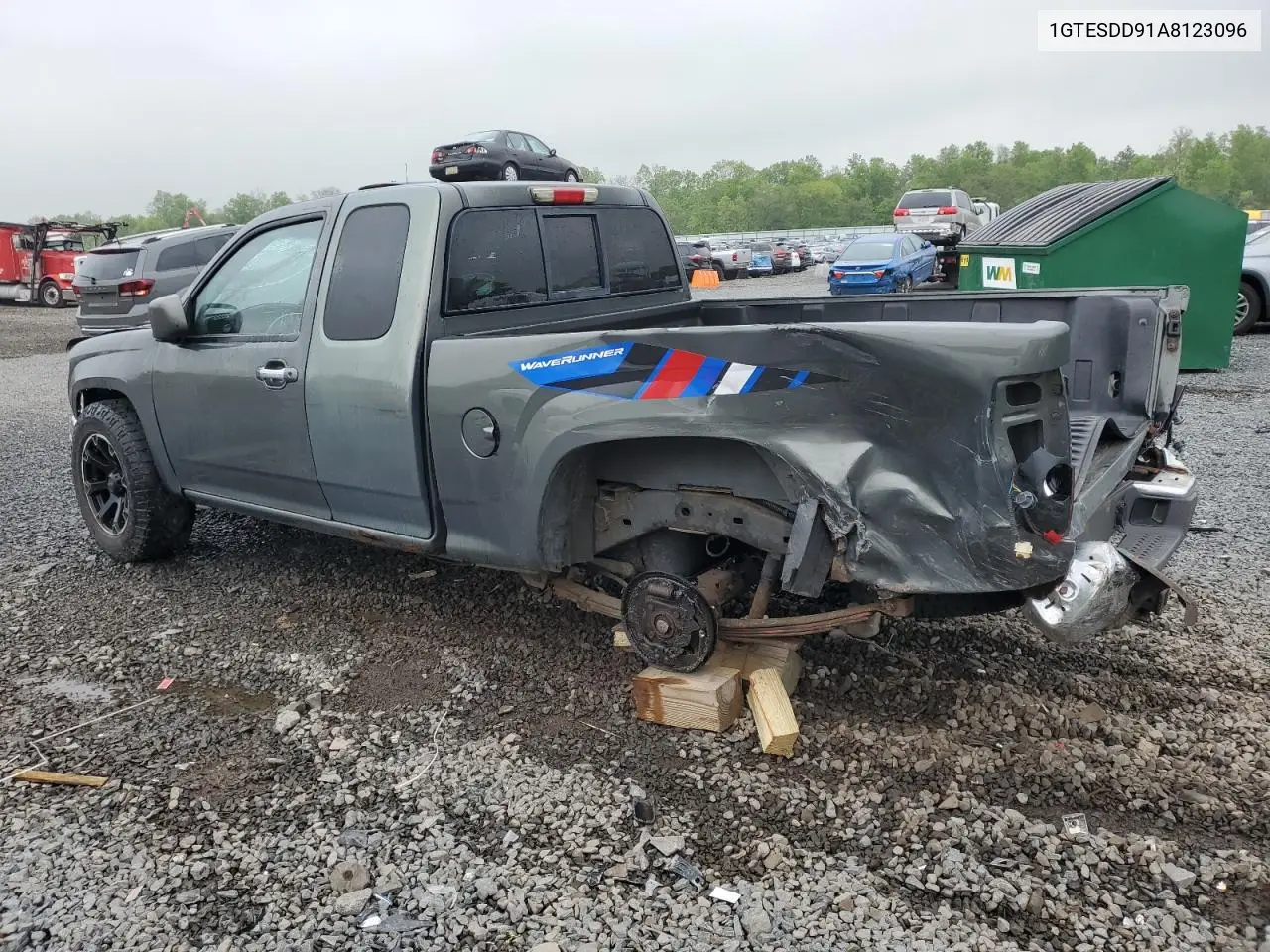 2010 GMC Canyon Sle-2 VIN: 1GTESDD91A8123096 Lot: 55598115
