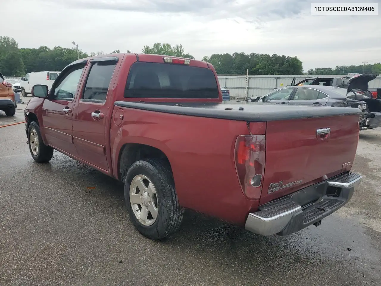 2010 GMC Canyon Sle VIN: 1GTDSCDE0A8139406 Lot: 56063315