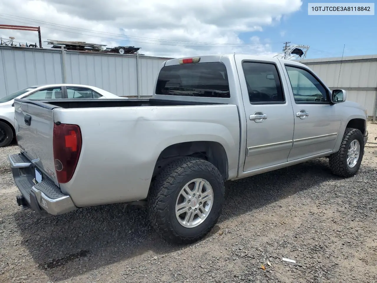 2010 GMC Canyon Sle VIN: 1GTJTCDE3A8118842 Lot: 56239205