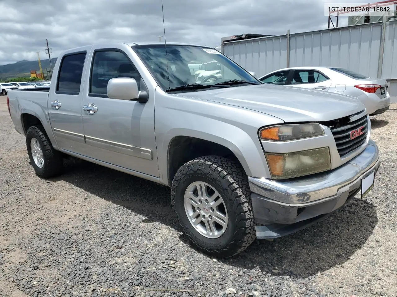 2010 GMC Canyon Sle VIN: 1GTJTCDE3A8118842 Lot: 56239205