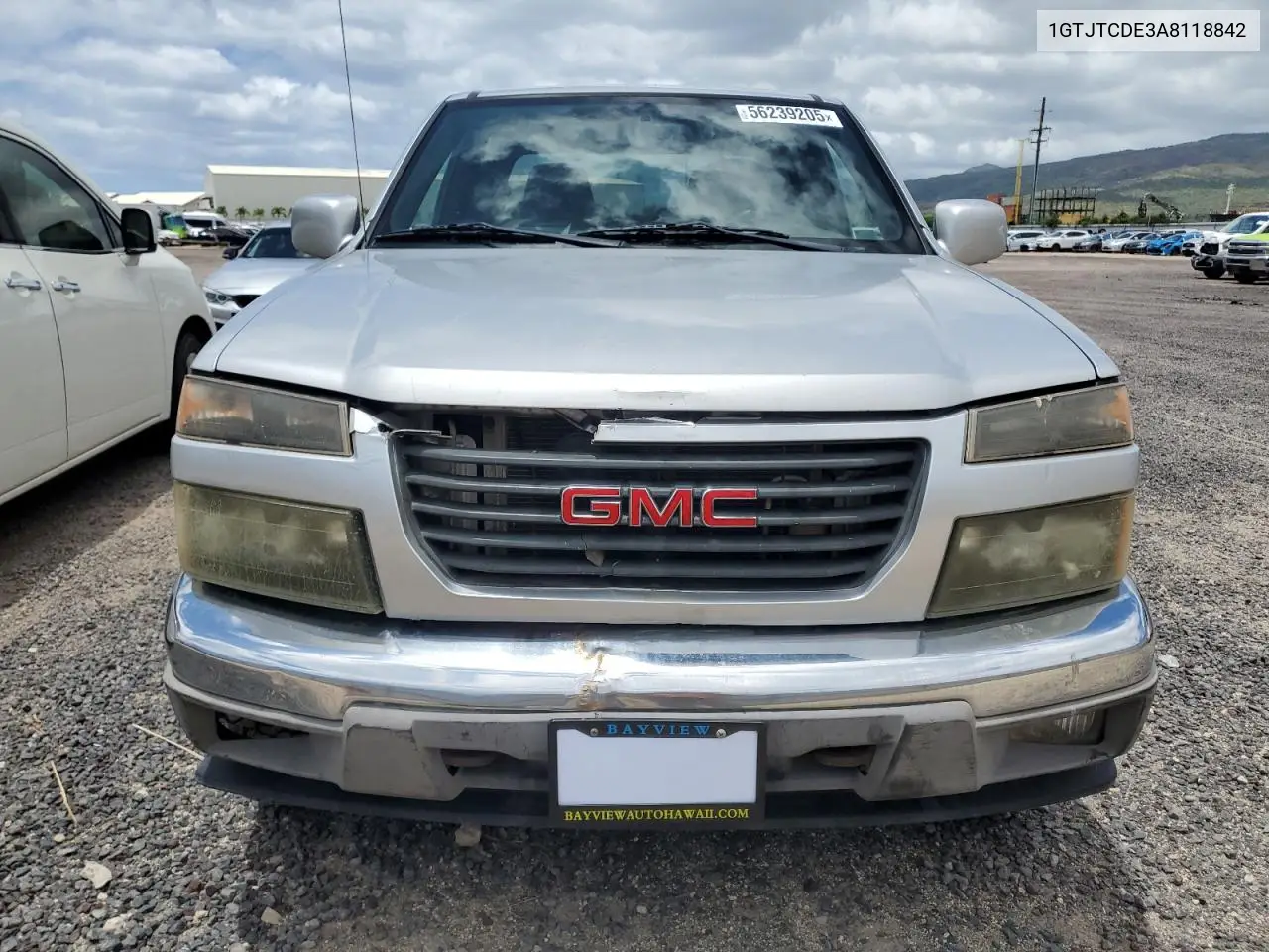 2010 GMC Canyon Sle VIN: 1GTJTCDE3A8118842 Lot: 56239205