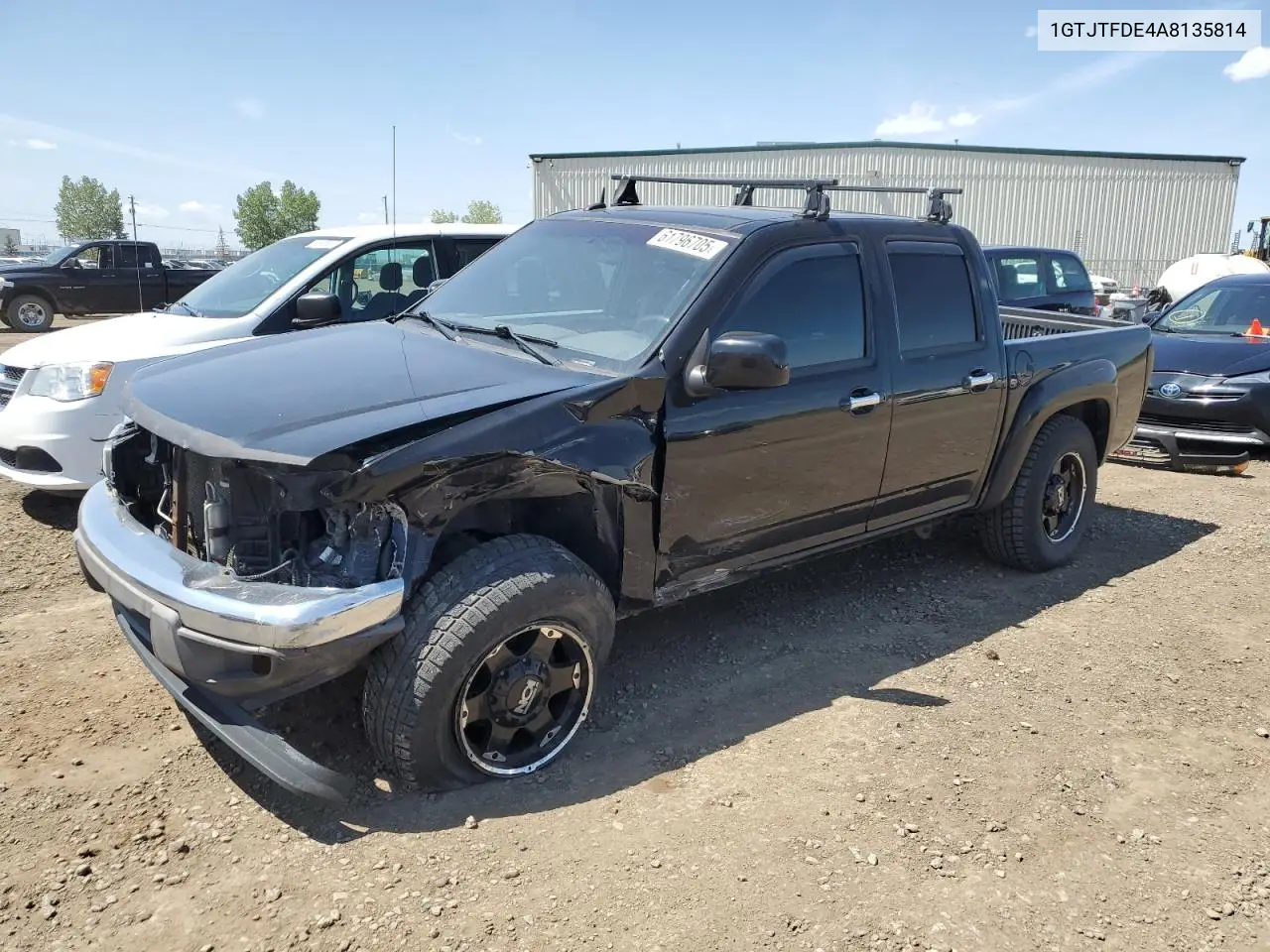 2010 GMC Canyon Slt VIN: 1GTJTFDE4A8135814 Lot: 61796705