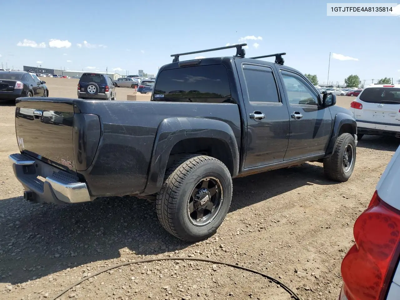 2010 GMC Canyon Slt VIN: 1GTJTFDE4A8135814 Lot: 61796705