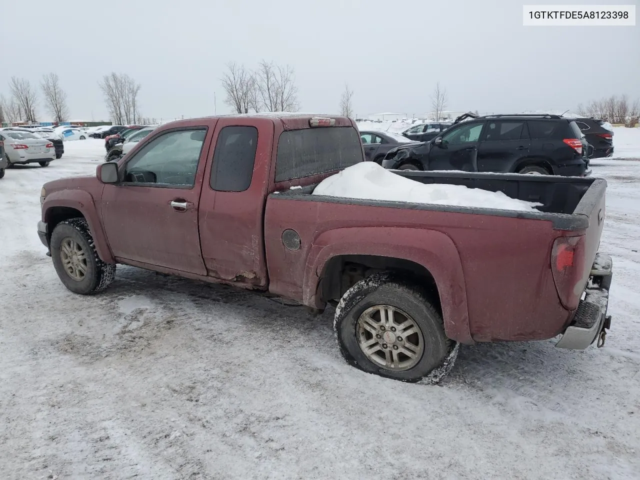2010 GMC Canyon Slt VIN: 1GTKTFDE5A8123398 Lot: 88504215