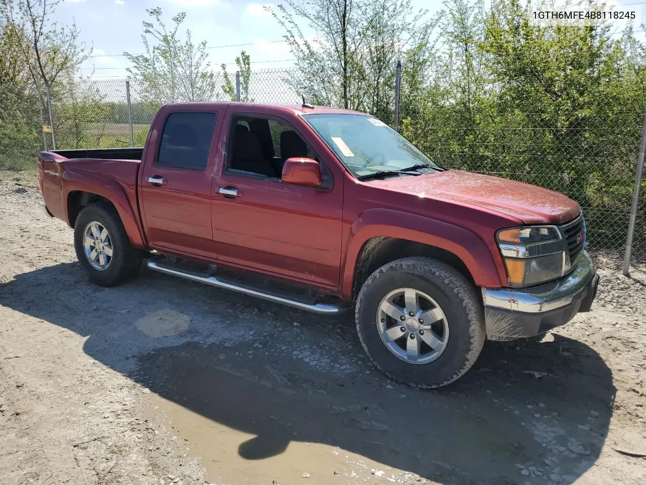2011 GMC Canyon Sle VIN: 1GTH6MFE4B8118245 Lot: 54403745