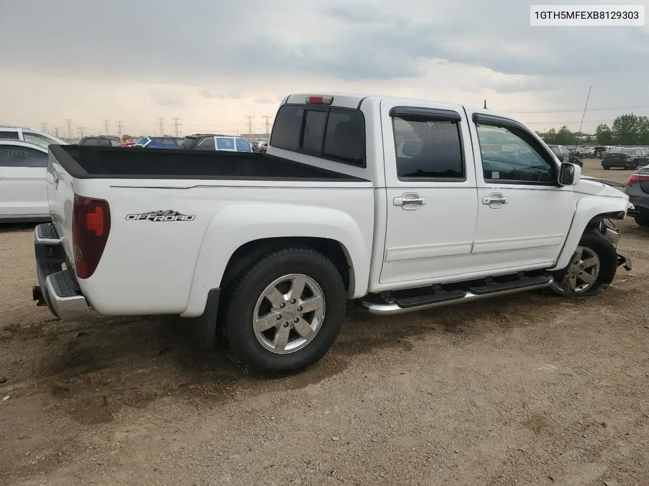 2011 GMC Canyon Sle VIN: 1GTH5MFEXB8129303 Lot: 58571285