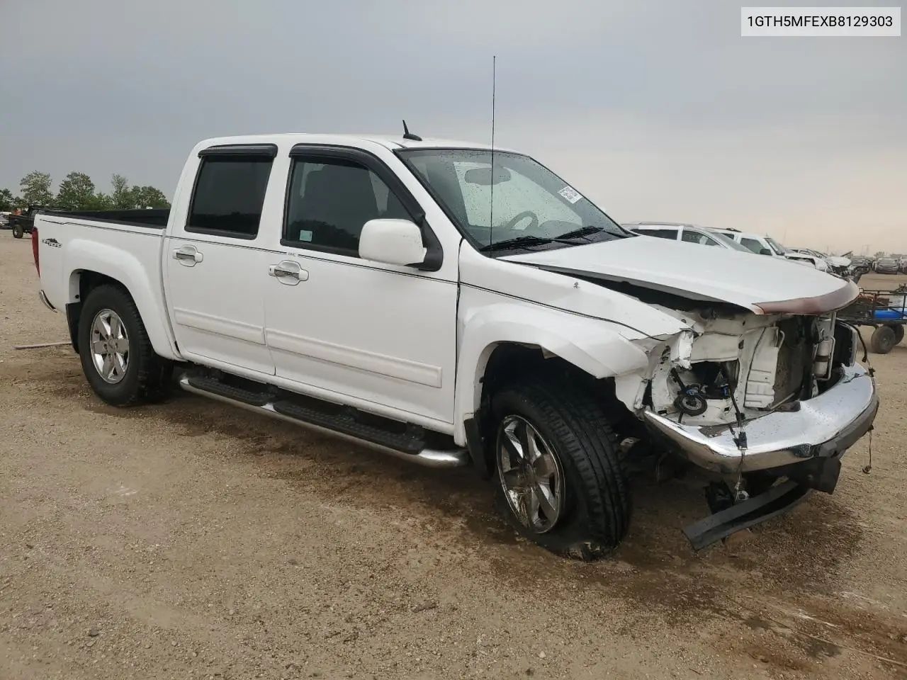2011 GMC Canyon Sle VIN: 1GTH5MFEXB8129303 Lot: 58571285