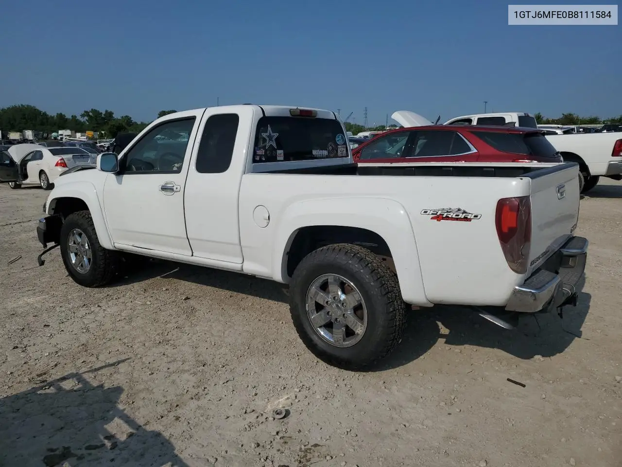 2011 GMC Canyon Sle VIN: 1GTJ6MFE0B8111584 Lot: 58582695