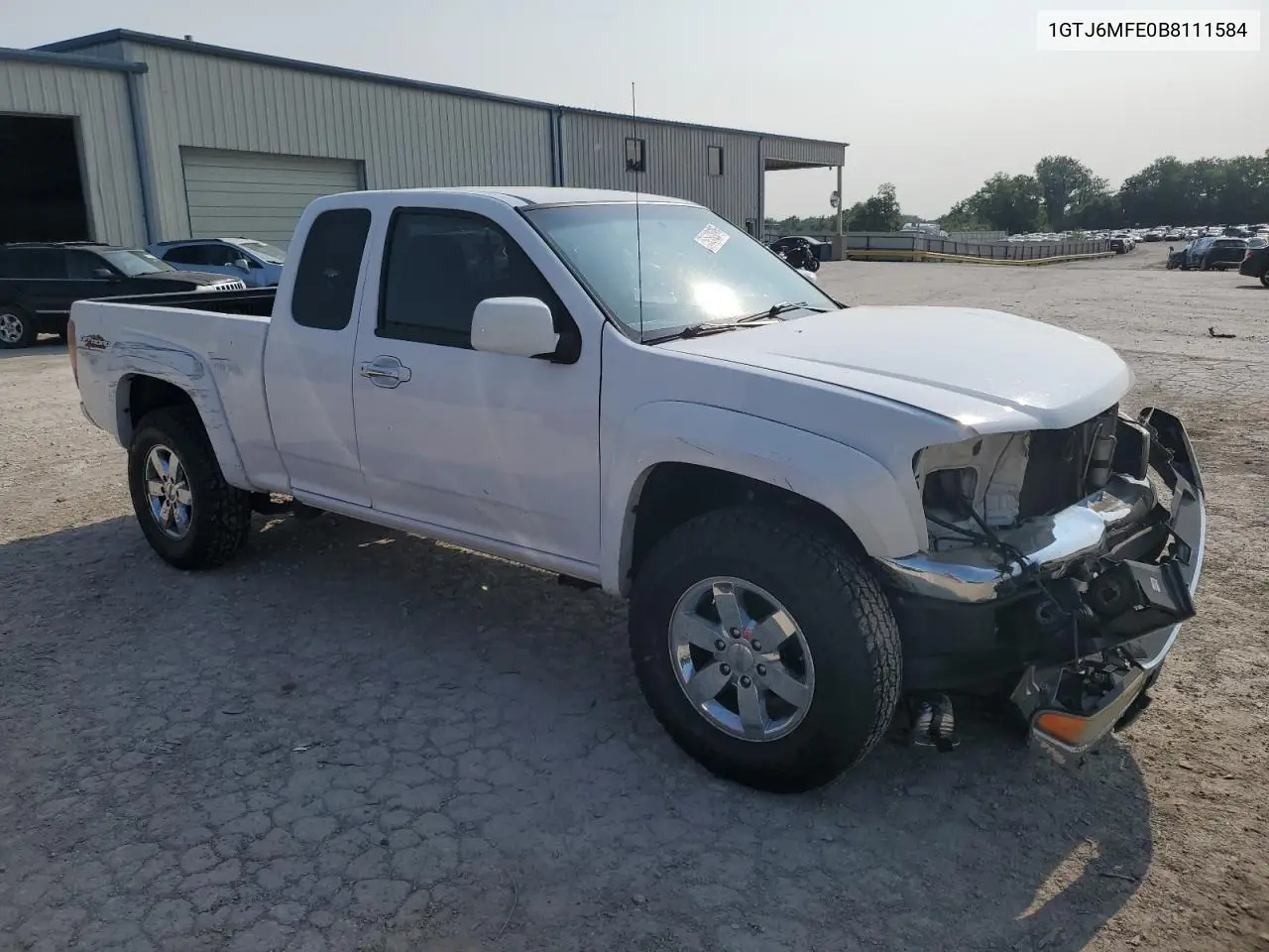 2011 GMC Canyon Sle VIN: 1GTJ6MFE0B8111584 Lot: 58582695