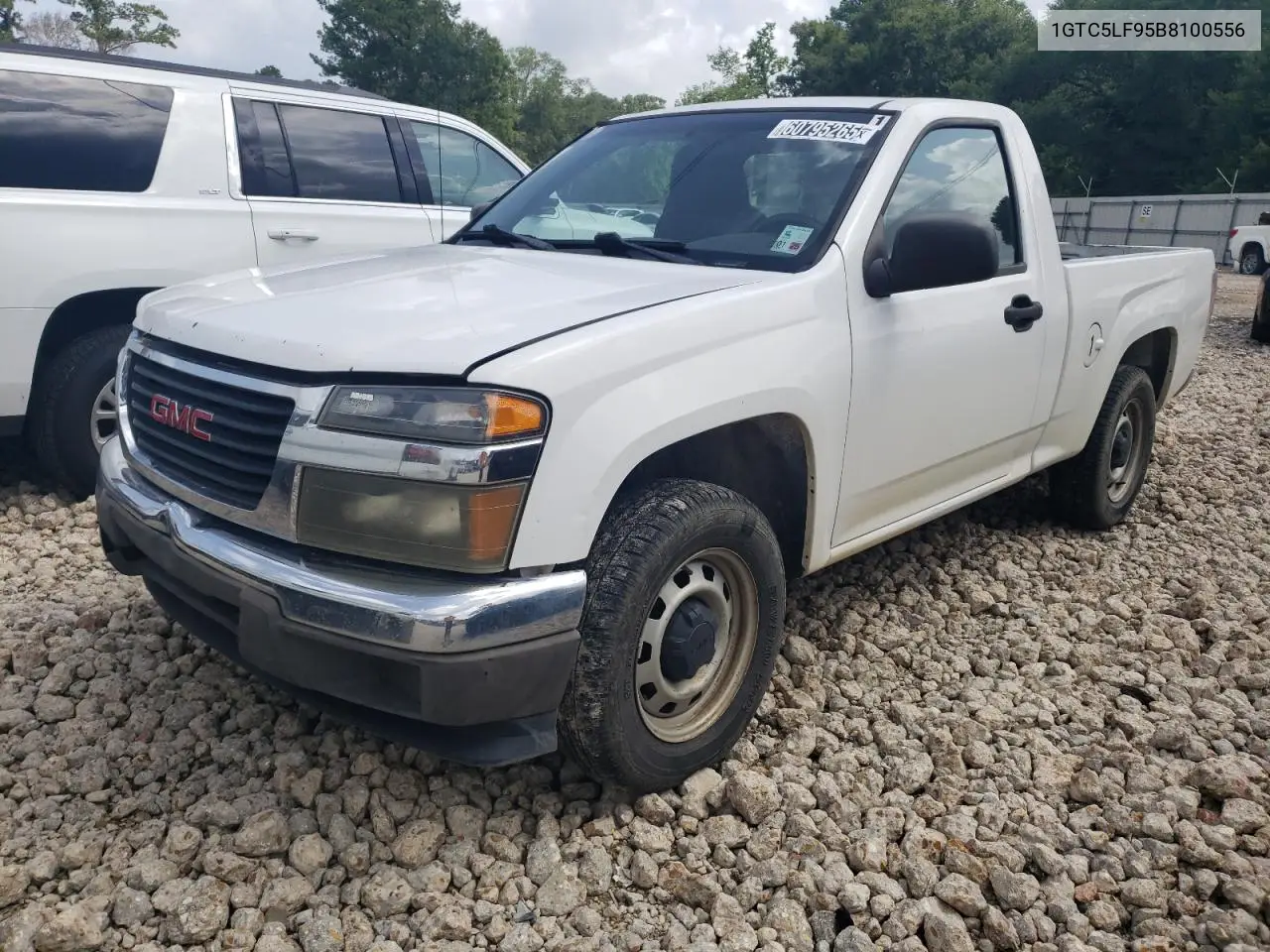 2011 GMC Canyon VIN: 1GTC5LF95B8100556 Lot: 60795265
