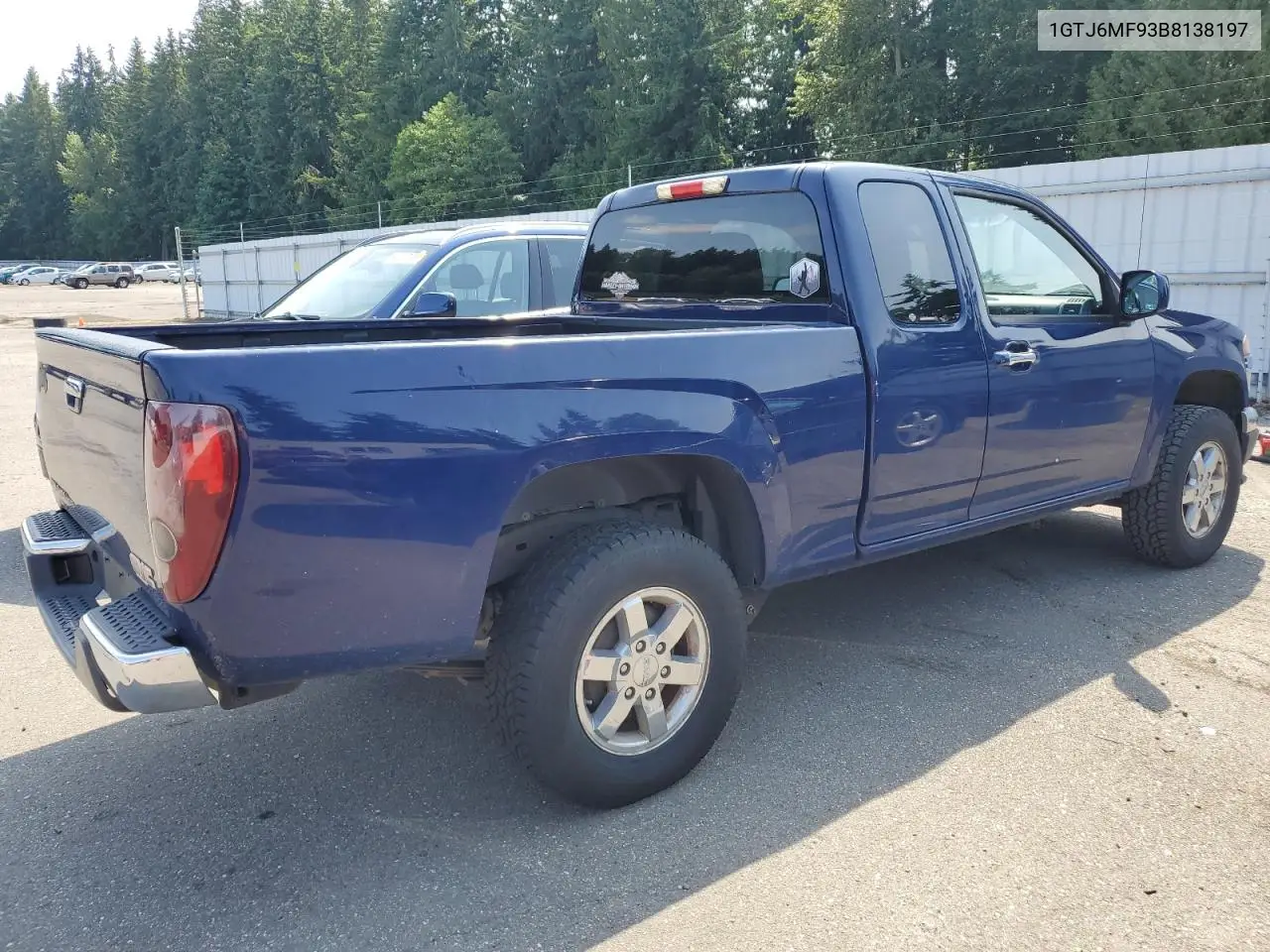 2011 GMC Canyon Sle VIN: 1GTJ6MF93B8138197 Lot: 62051915