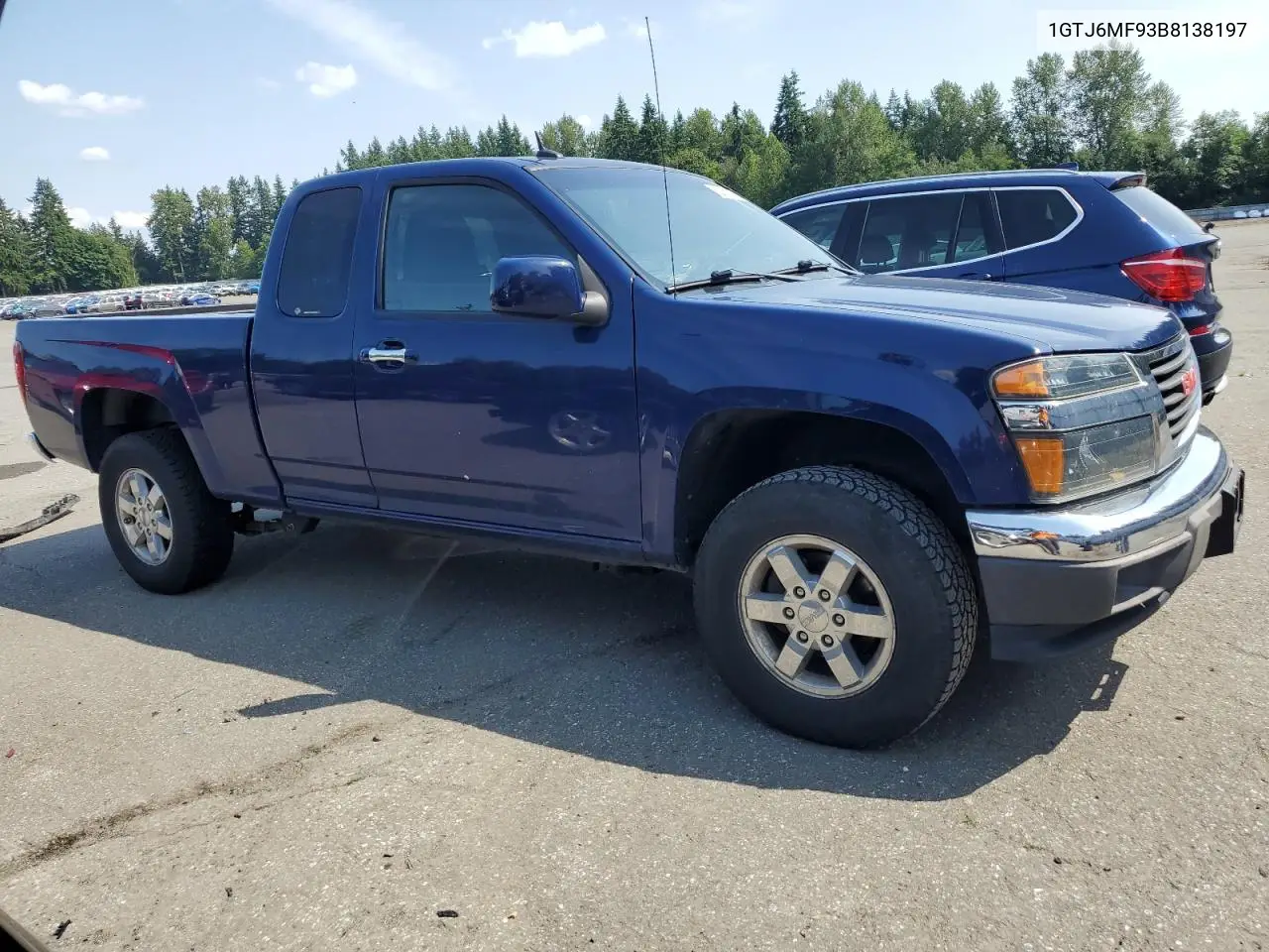 2011 GMC Canyon Sle VIN: 1GTJ6MF93B8138197 Lot: 62051915