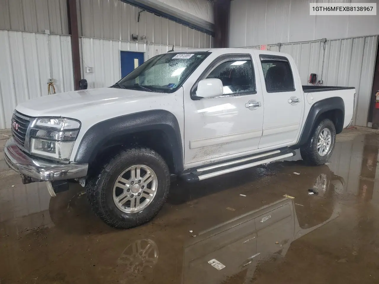 2011 GMC Canyon Sle VIN: 1GTH6MFEXB8138967 Lot: 62761385