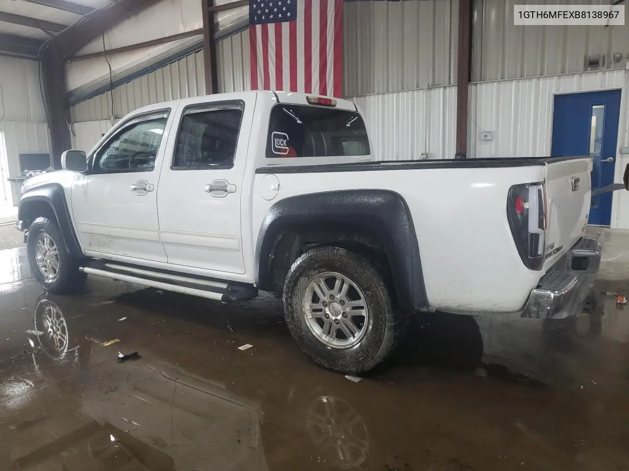 2011 GMC Canyon Sle VIN: 1GTH6MFEXB8138967 Lot: 62761385
