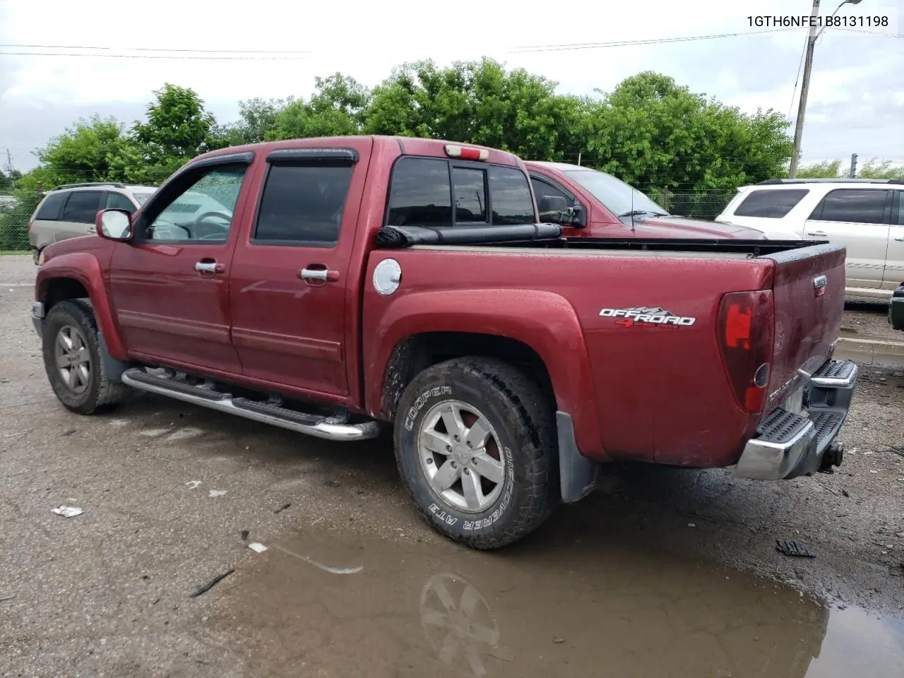 2011 GMC Canyon Slt VIN: 1GTH6NFE1B8131198 Lot: 62816245