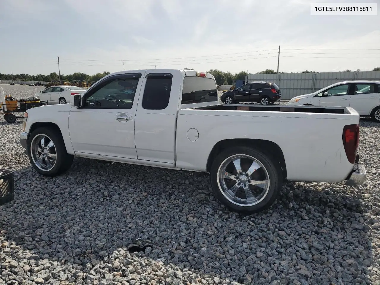 2011 GMC Canyon VIN: 1GTE5LF93B8115811 Lot: 63137895