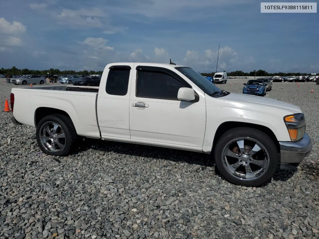 2011 GMC Canyon VIN: 1GTE5LF93B8115811 Lot: 63137895